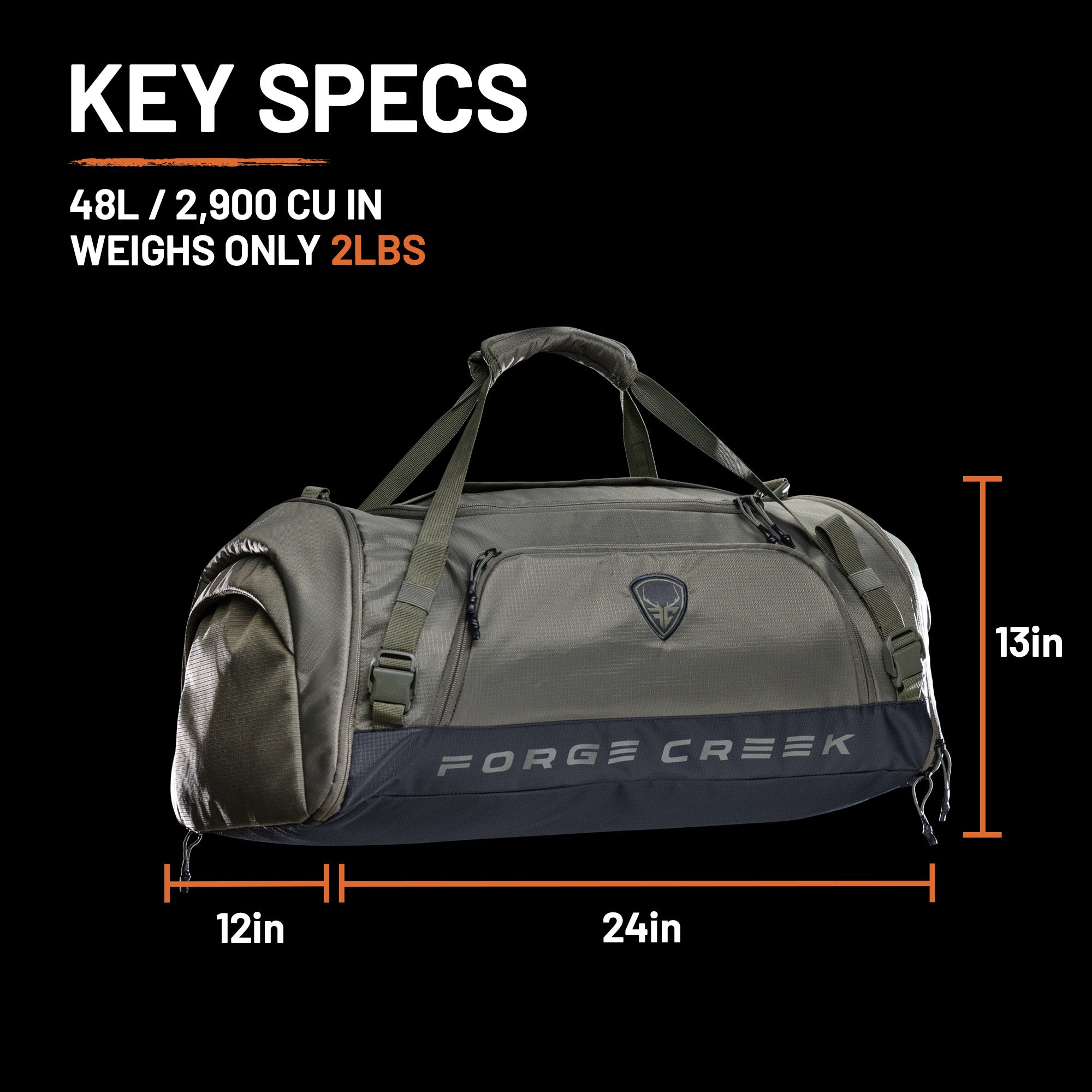 Forge Creek Icon Pro Gear Bag – product image 3
