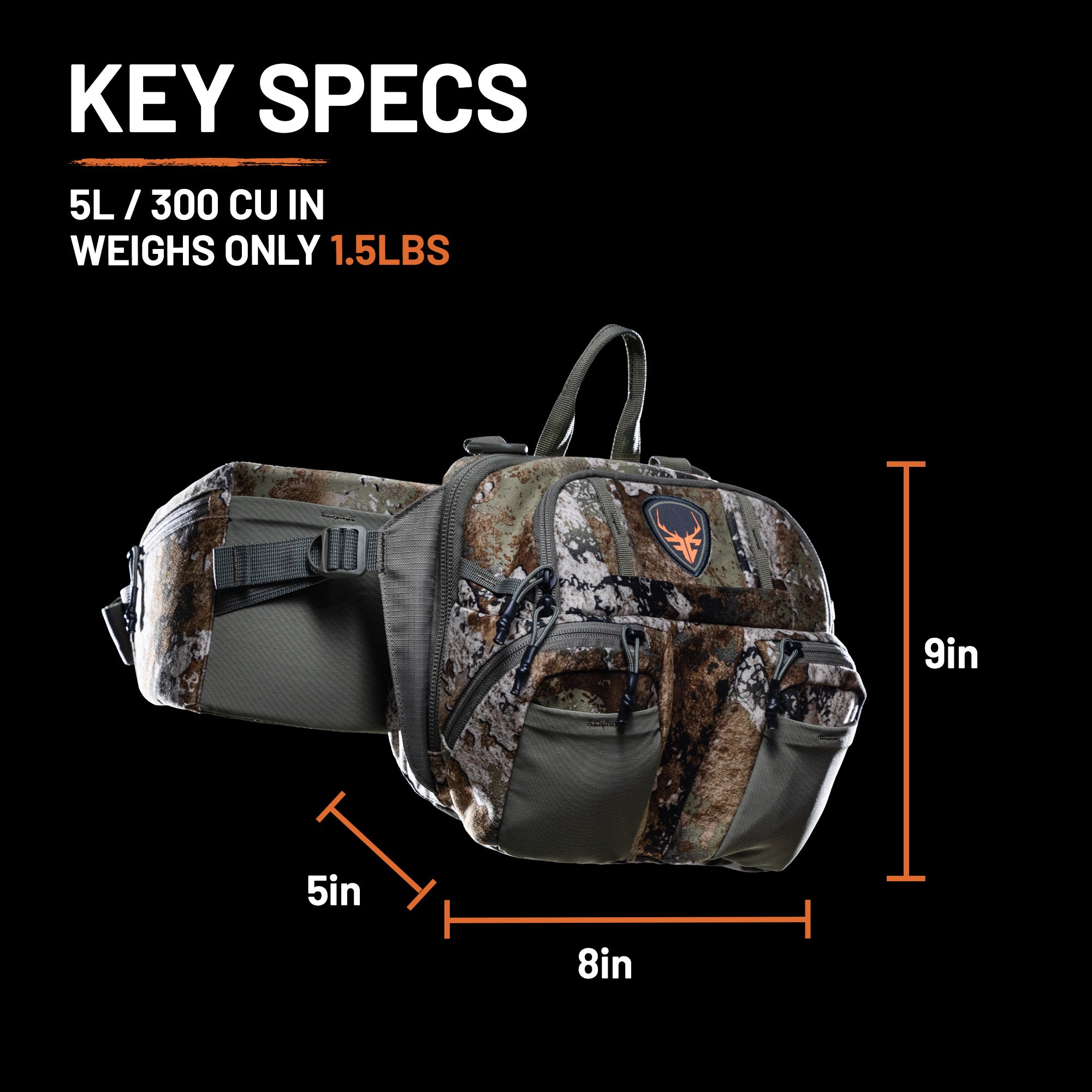 Forge Creek Icon Pro Waist Pack – product image 12