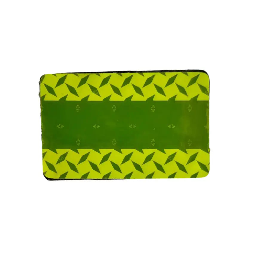 Recycled Firefighter Frontline Reflective Series Patch - Repurposed Firefighter Gear — product view 4