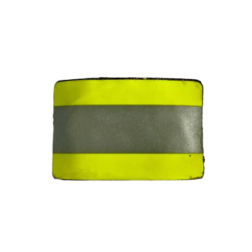 Recycled Firefighter Frontline Reflective Series Patch - Repurposed Firefighter Gear — product view 3