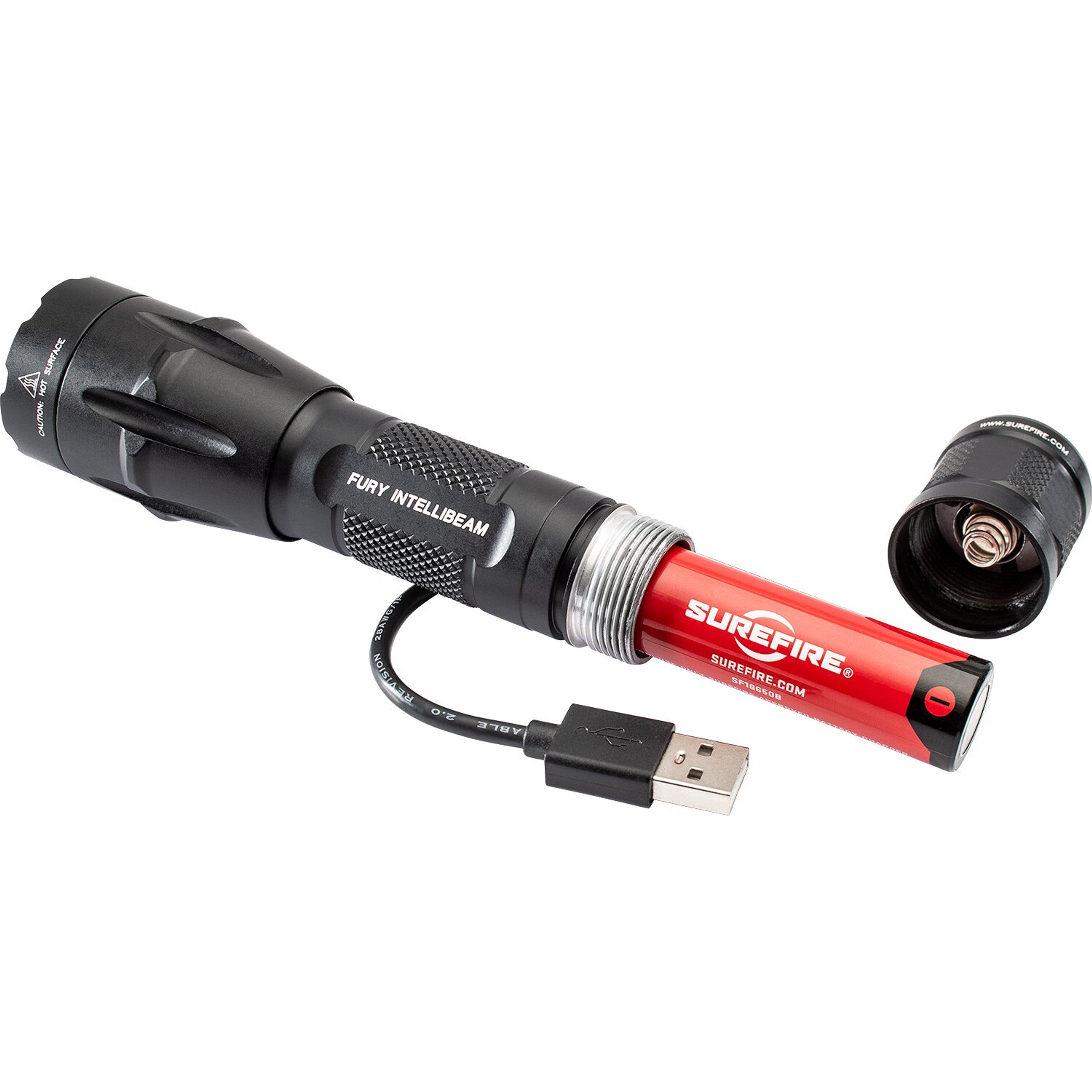 SureFire FURY IntelliBeam Dual Fuel Flashlight