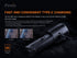 Fenix LR35R Rechargeable LED Flashlight - 10,000 Lumens by Fenix Store