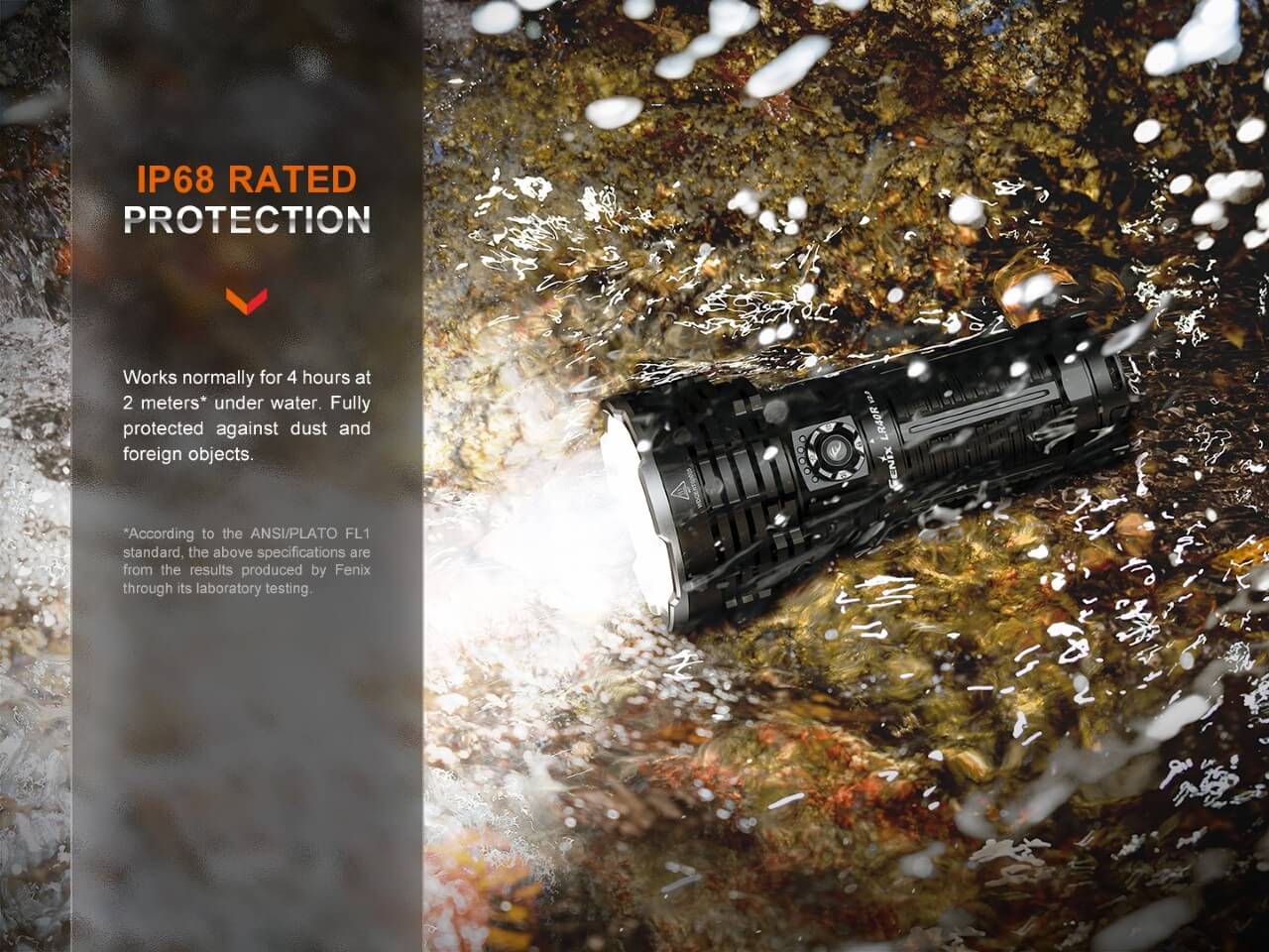Fenix LR40R V2.0 Rechargeable LED Searchlight by Fenix Store
