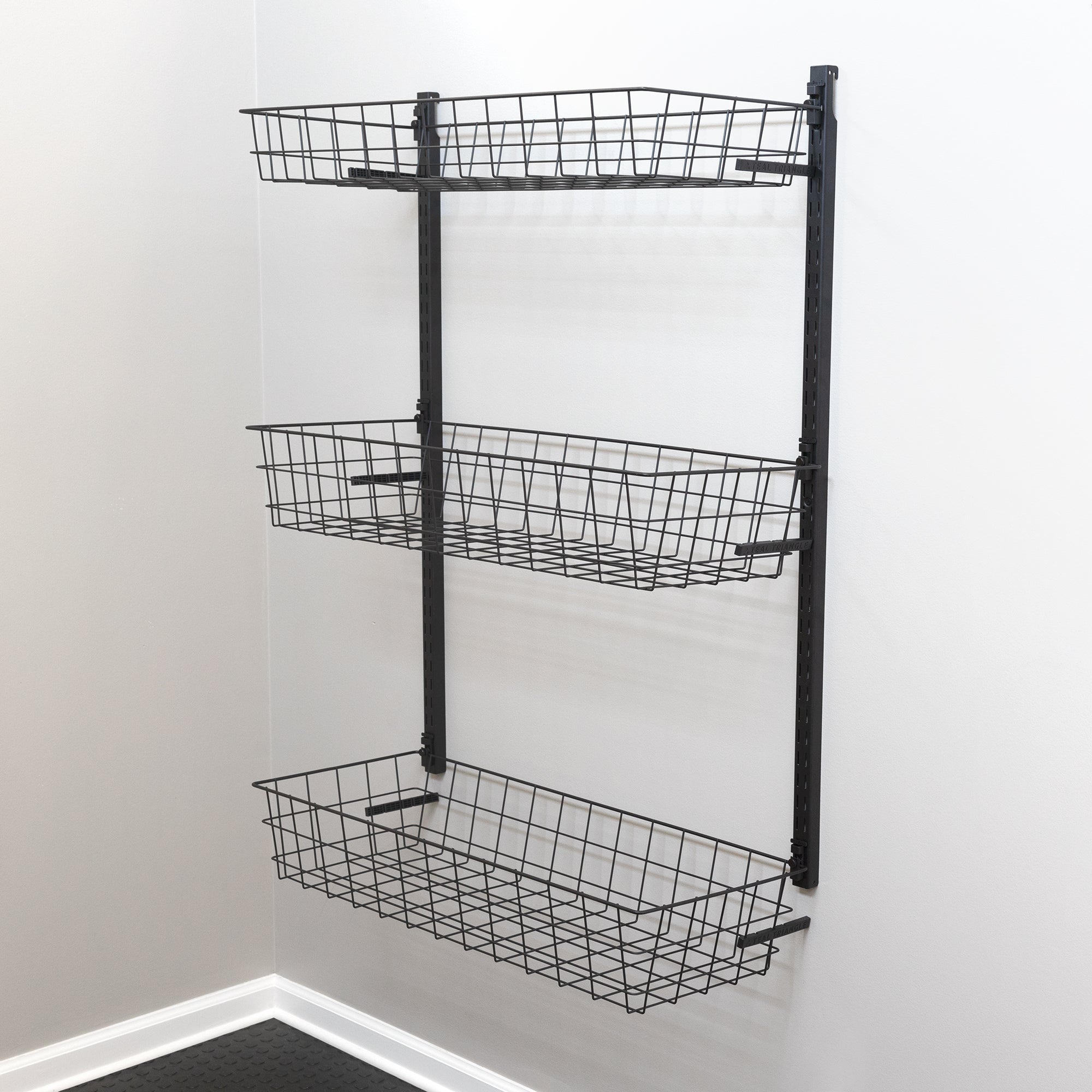 3 Basket Storage Rack | G-Basket | Holds 120 lbs - product view 3