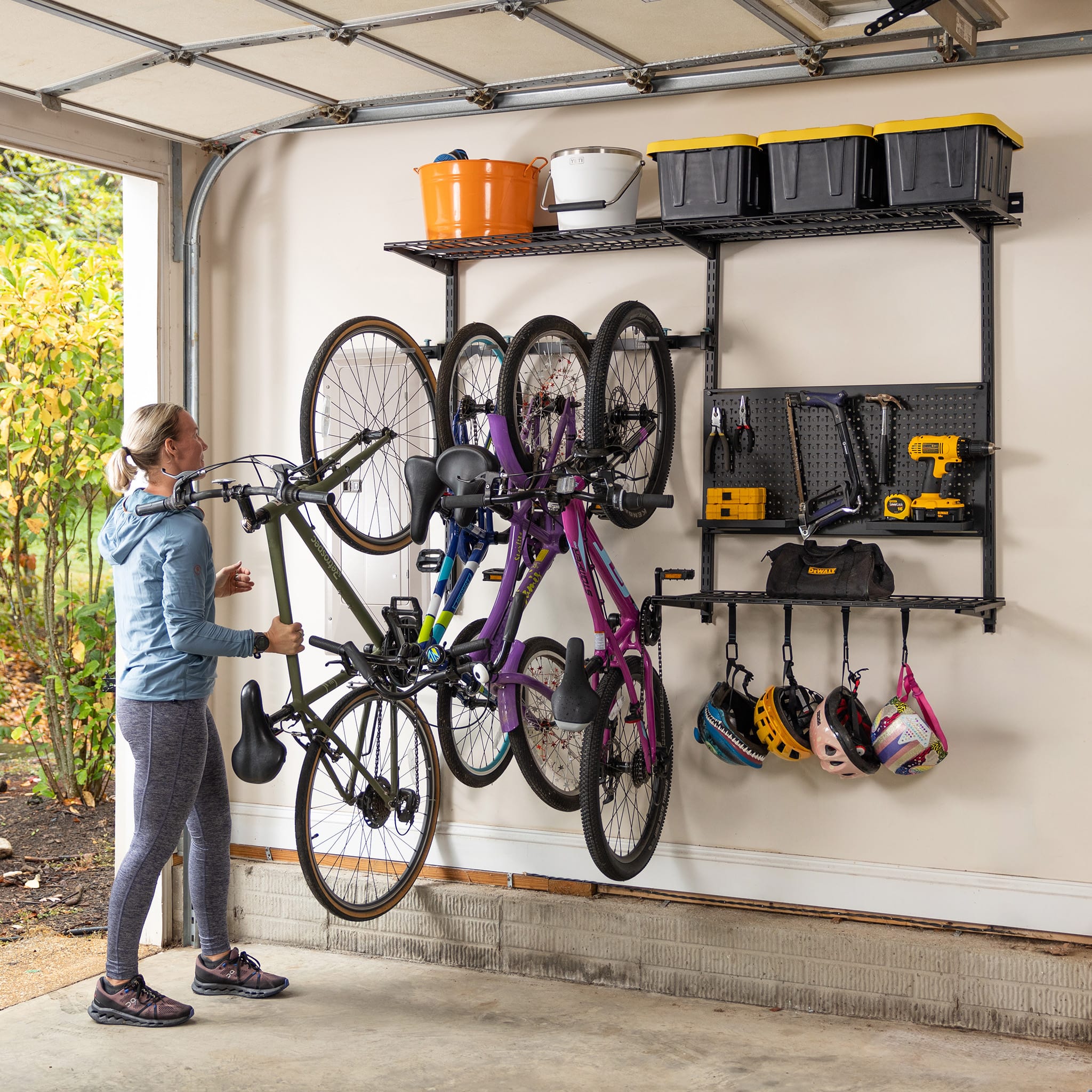 G-Storage Pro | Adjustable Wall Storage System | Holds 500 lbs - product view 1