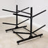 StoreYourBoard G-Watersport 4-Level Double-Sided Rolling Rack, Black — product view 2
