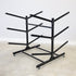 StoreYourBoard G-Watersport 6-Level Double-Sided Rolling Rack, Black — product view 2