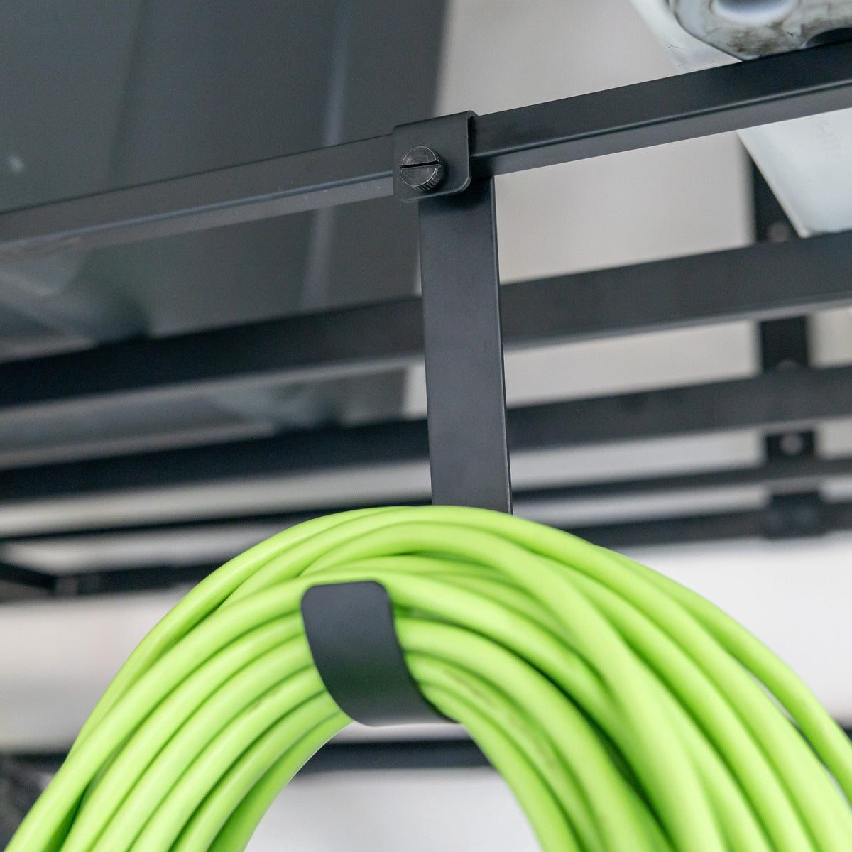4' x 8' Faber Overhead Garage Storage with Hooks | Holds 700 lbs - product view 3