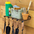 Afton Garden Tool Shelf With Hooks | Holds 40 lbs - product view 1