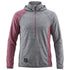 Women's Half Zip AIR 70 Pullover by SkyGOAT in wild ginger on a white background 