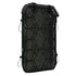 A black mesh ventilation frame with a geometric pattern, featuring a top carrying handle and adjustable side straps, shown on a plain white background.