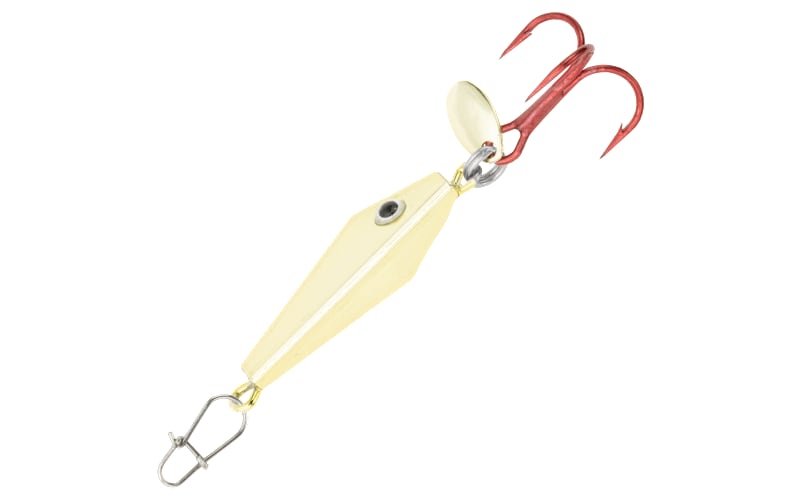 Clam Diamond Drop Spoon — Gold / 1/16 oz