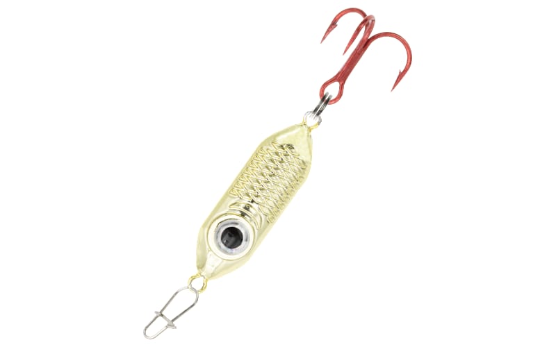 Clam Rattlin' Drop Spoon — Gold / 1/8 oz