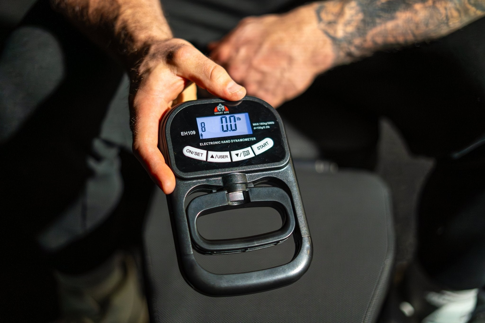 GREAT APE GRIP STRENGTH TESTER by Great Ape Grips
