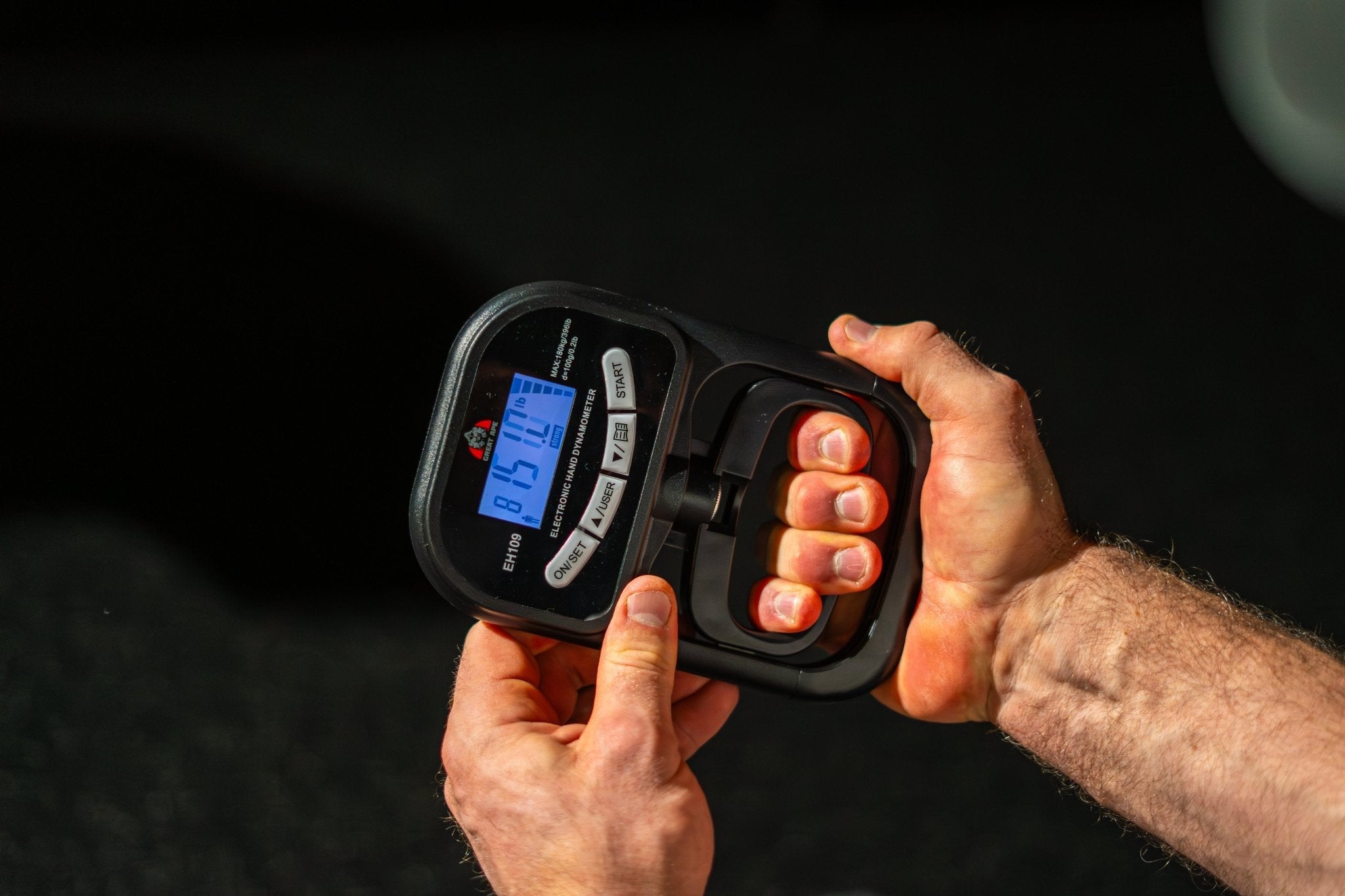 GREAT APE GRIP STRENGTH TESTER by Great Ape Grips