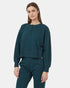 Tentree Women's TreeTerry Henley Crew - Reflecting Pond