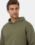 Tentree Men's SeaFleece Snap Hoodie - Deep Lichen Green