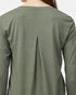 Tentree Women's TreeBlend V-Neck Longsleeve T-Shirt - Agave Green