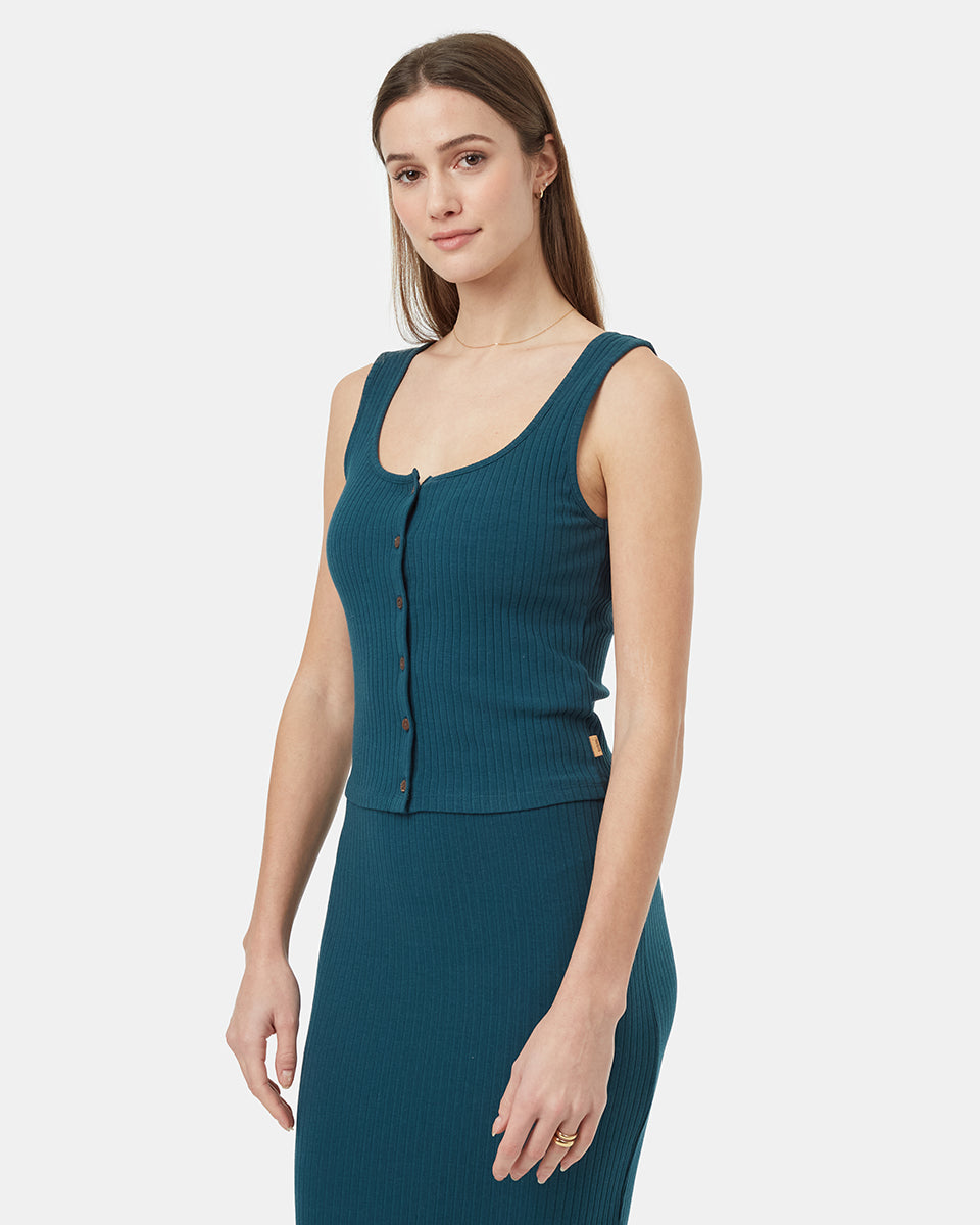 Tentree Women's Moraine Tank - Reflecting Pond