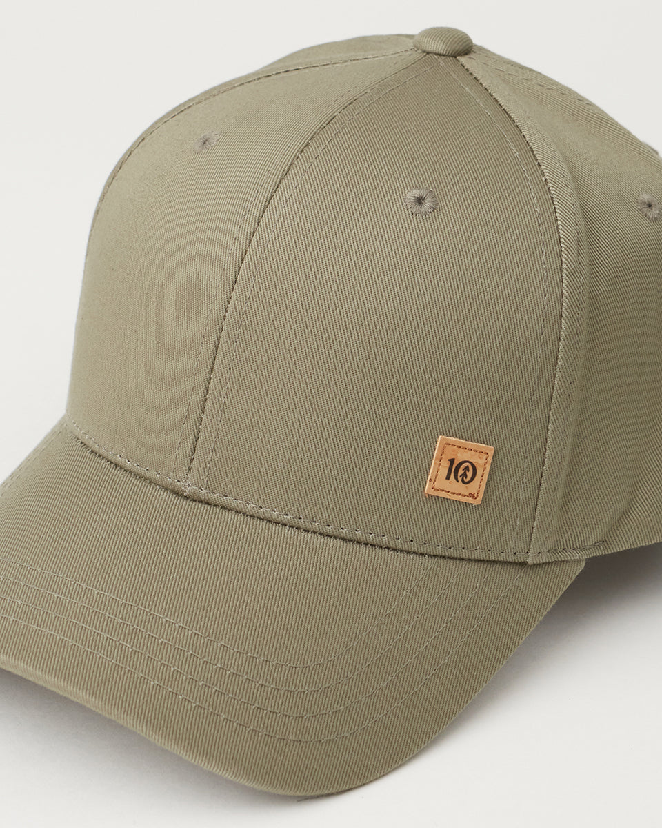 Tentree Cork Icon Elevation Hat - Deep Lichen Green