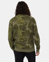 Tentree Men's Abstract Kelp Crew - Deep Lichen Green Olive Night Green