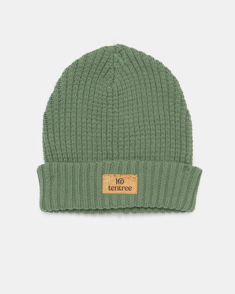 Tentree Cork Patch Beanie - Wavelite