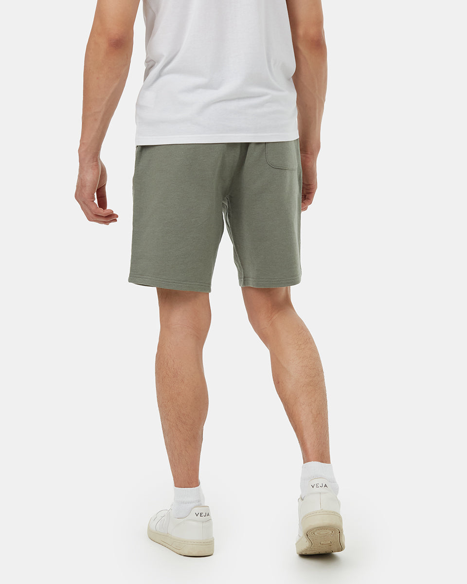 Tentree French Terry Sweatshort - Agave Green Heather