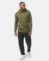Tentree Embroidered Ten Hoodie - Olive Night Green Heather