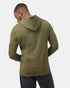 Tentree Embroidered Ten Hoodie - Olive Night Green Heather