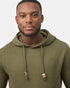 Tentree Embroidered Ten Hoodie - Olive Night Green Heather