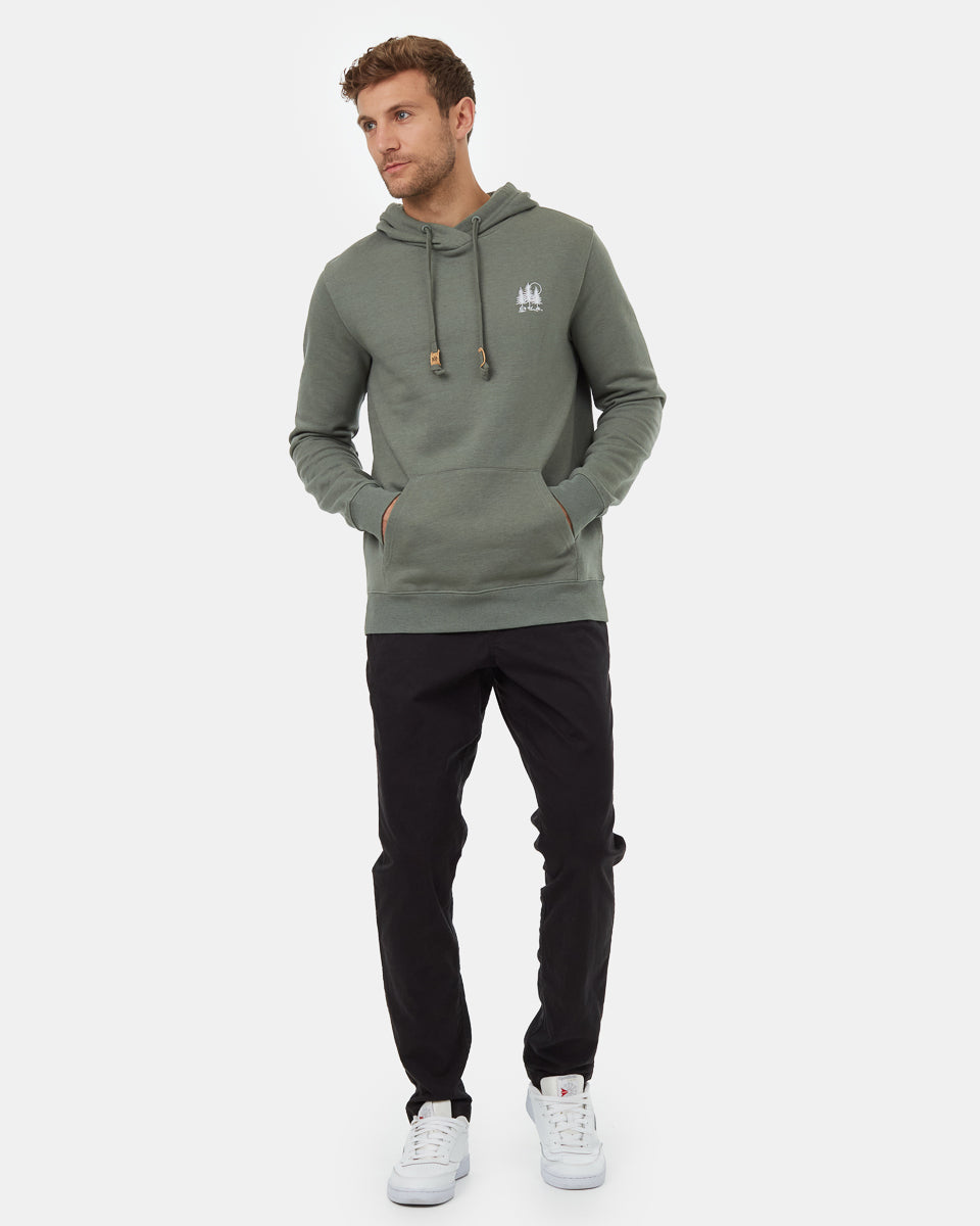 Tentree Men's Golden Spruce Forest Hoodie - Agave Green