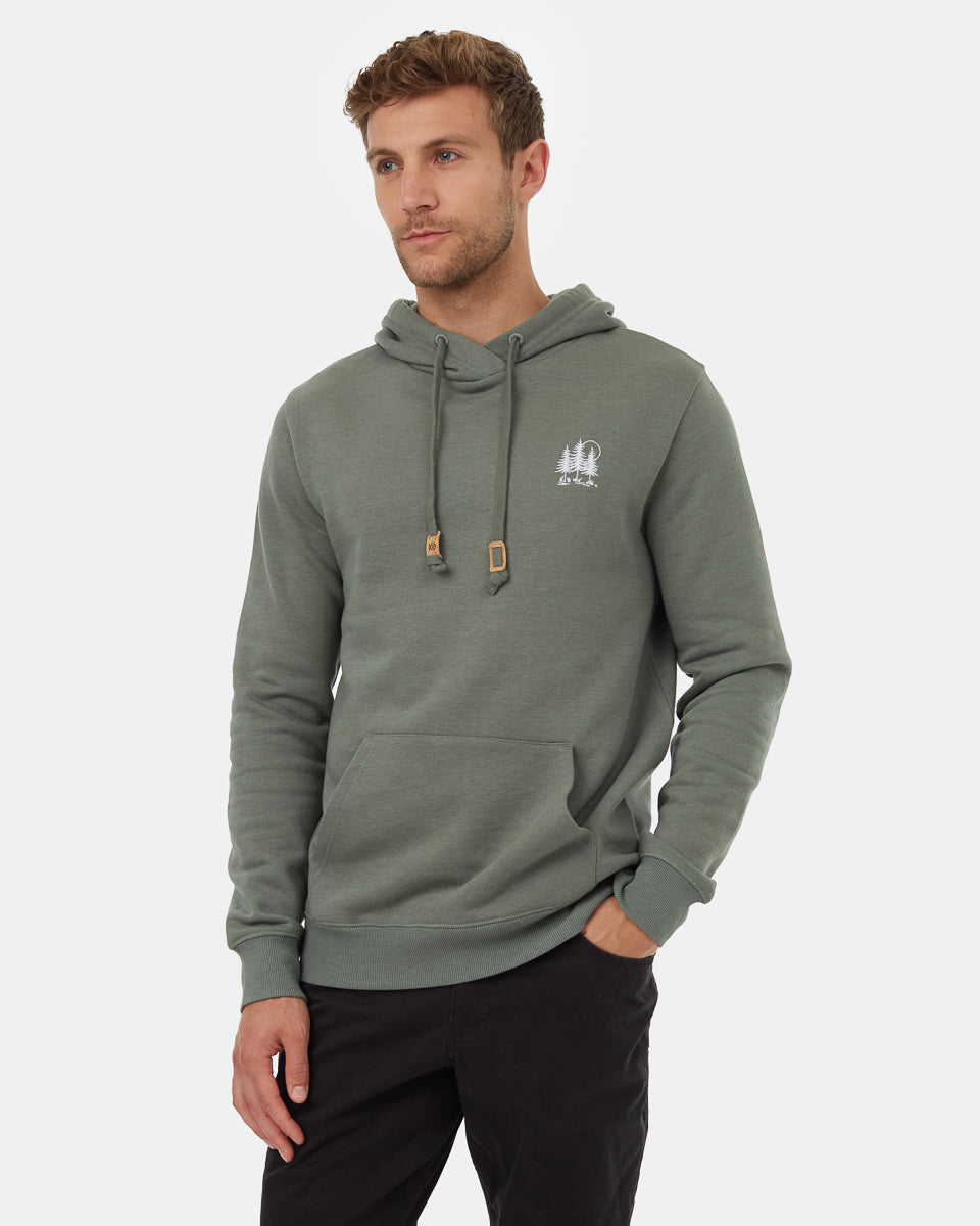 Tentree Men's Golden Spruce Forest Hoodie - Agave Green
