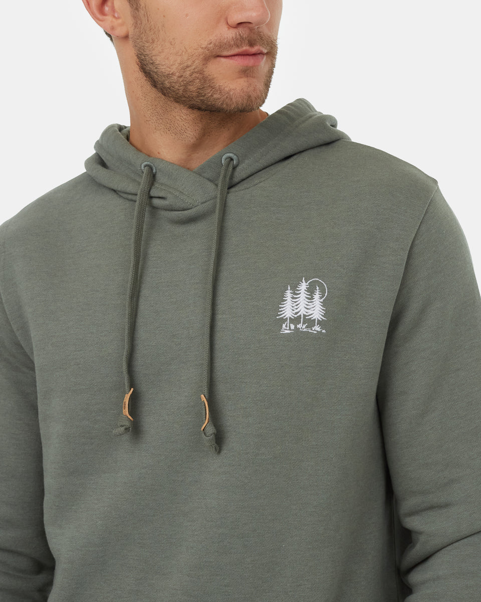 Tentree Men's Golden Spruce Forest Hoodie - Agave Green