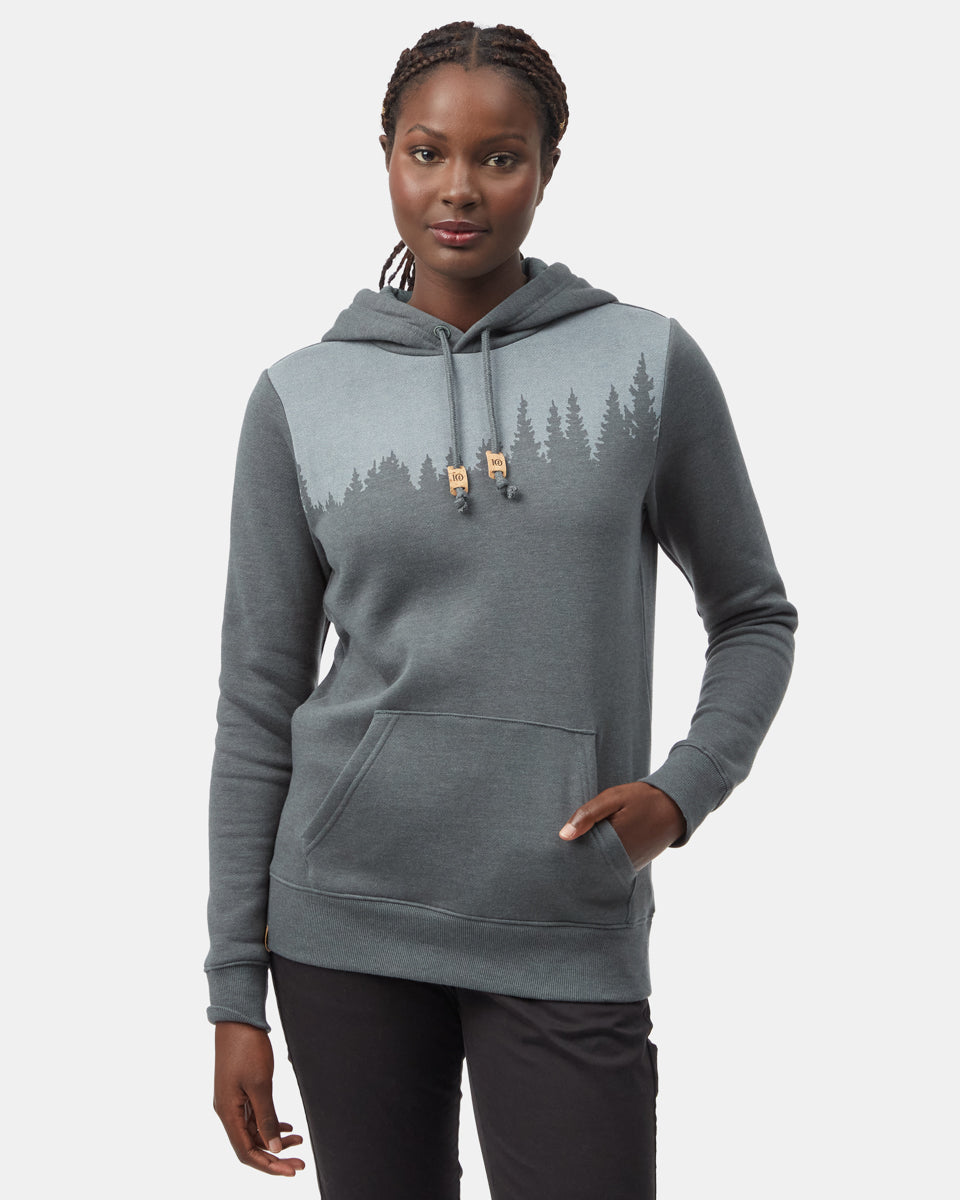 Tentree Women's Juniper Hoodie - Urban Green Heather