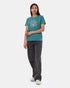 Tentree Women's Portal Kelp T-Shirt - North Sea Aurora