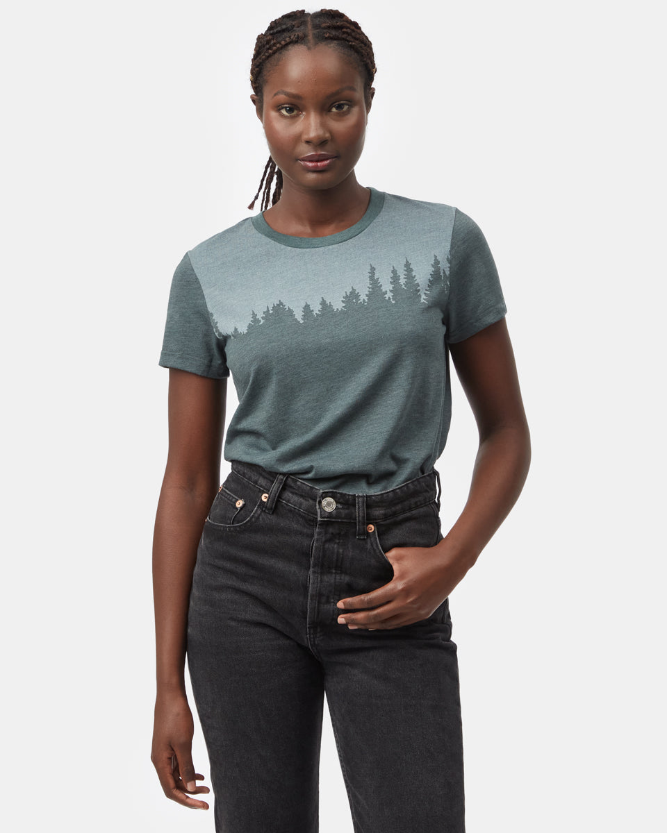Tentree Women's Juniper T-Shirt - Urban Green Heather