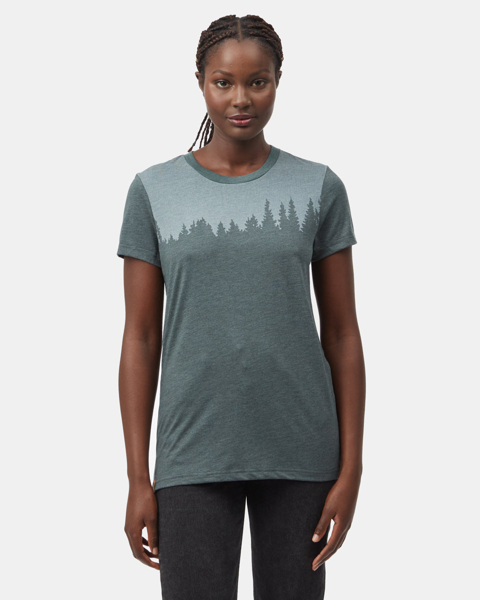 Tentree Women's Juniper T-Shirt - Urban Green Heather