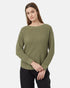 Tentree Women's Broughton Sweater - Deep Lichen Green