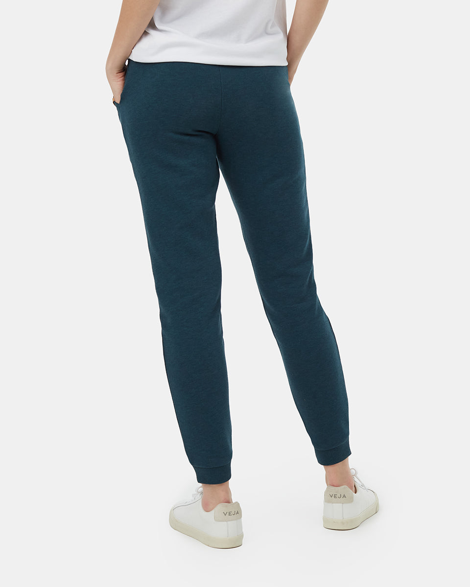 Tentree Women's TreeFleece Bamone Sweatpant - Reflecting Pond