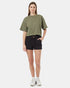 Tentree Women's TreeTerry T-Shirt - Deep Lichen Green