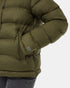 Tentree Ungendered Cloud Shell Mid-Length Puffer - Olive Night Green
