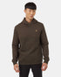 Tentree Men's Quilted Block Hoodie - Black Olive Green