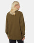 Tentree Women's Oversized Button Cardigan - Uniform Green
