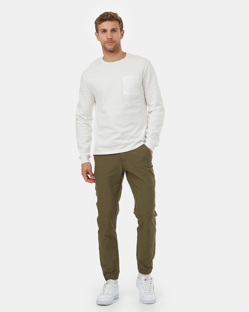 Tentree Men's Rainier Jogger - Olive Night Green