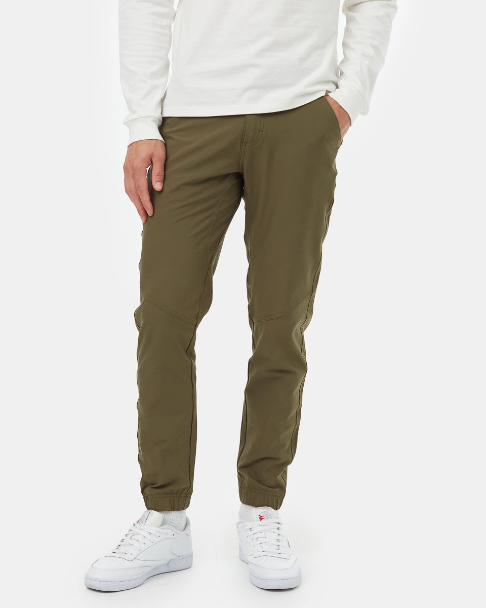 Tentree Men's Rainier Jogger - Olive Night Green