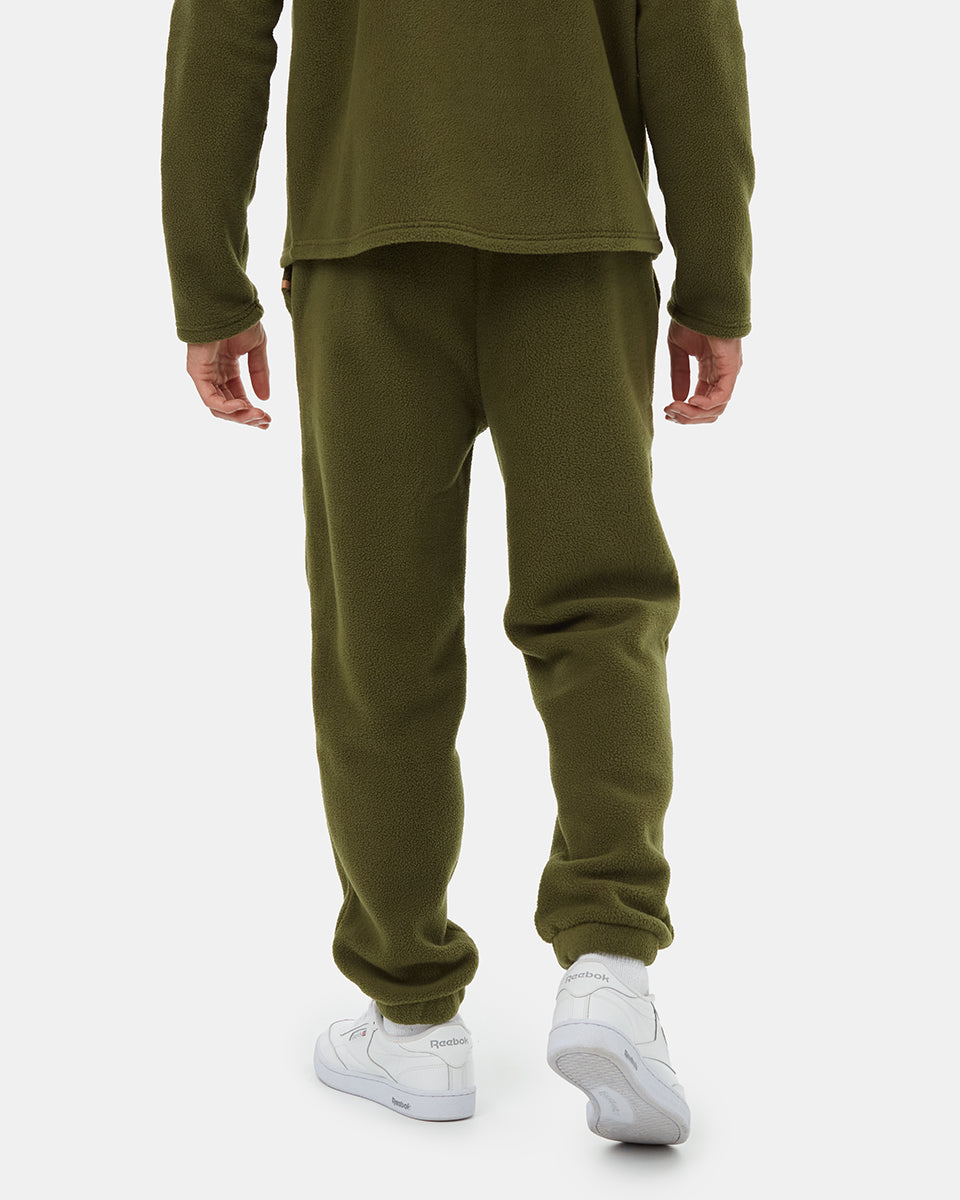 Tentree Men's Fleece Sweatpant - Olive Night Green