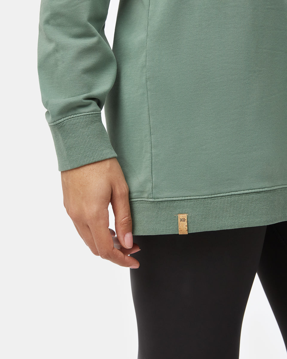Tentree Women's Oversized French Terry Hoodie Dress - Wavelite