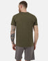 Tentree Men's Sasquatch T-Shirt - Olive Night Green Heather Rubber