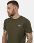Tentree Men's Sasquatch T-Shirt - Olive Night Green Heather Rubber