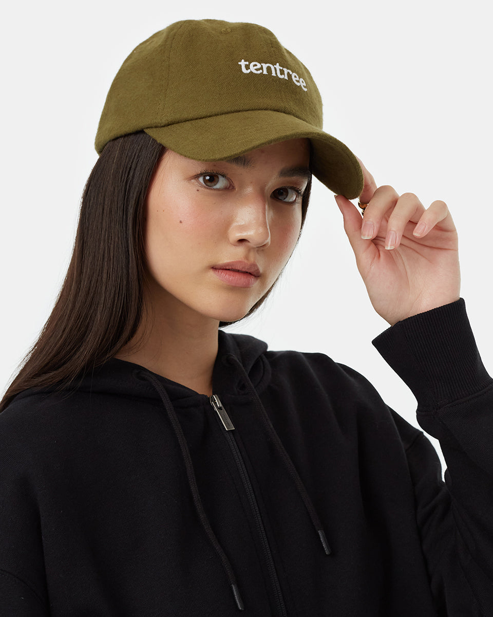 Tentree Kapok Peak Hat - Uniform Green